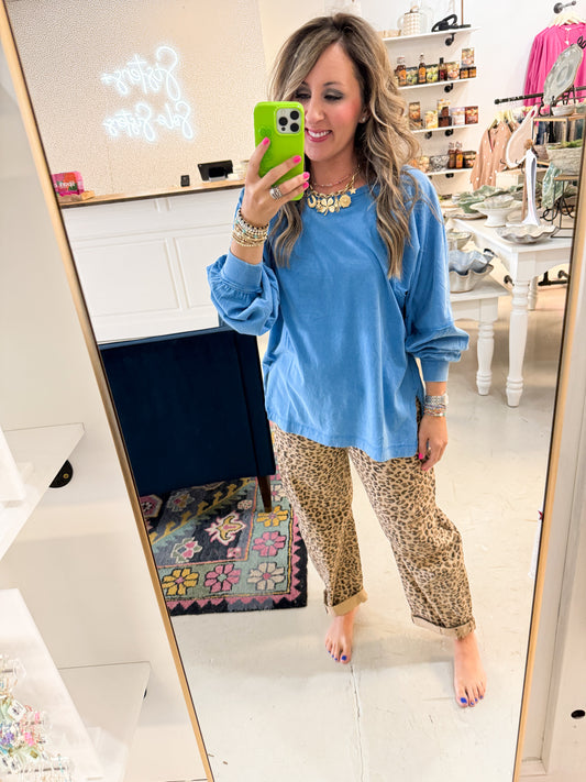 Remi Basic Blue Top