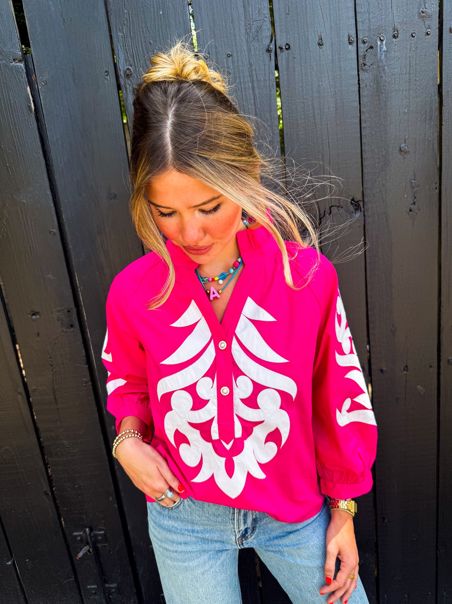 Maxwell Pink Top