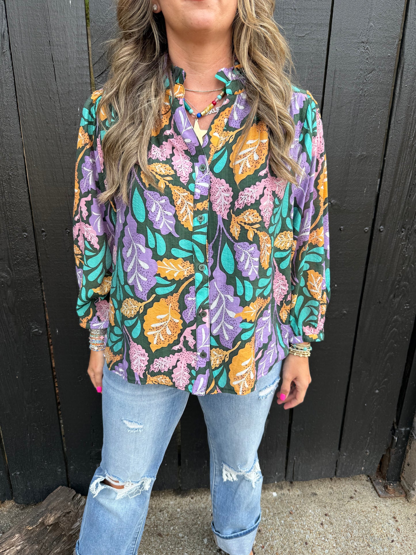 Falling Leaves Top
