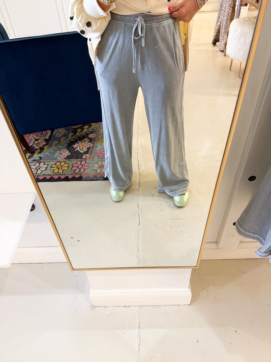 Willow Wide Leg Pants Ash