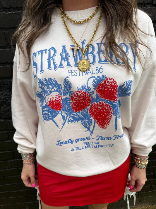 Strawberry Festival Sweatshirt