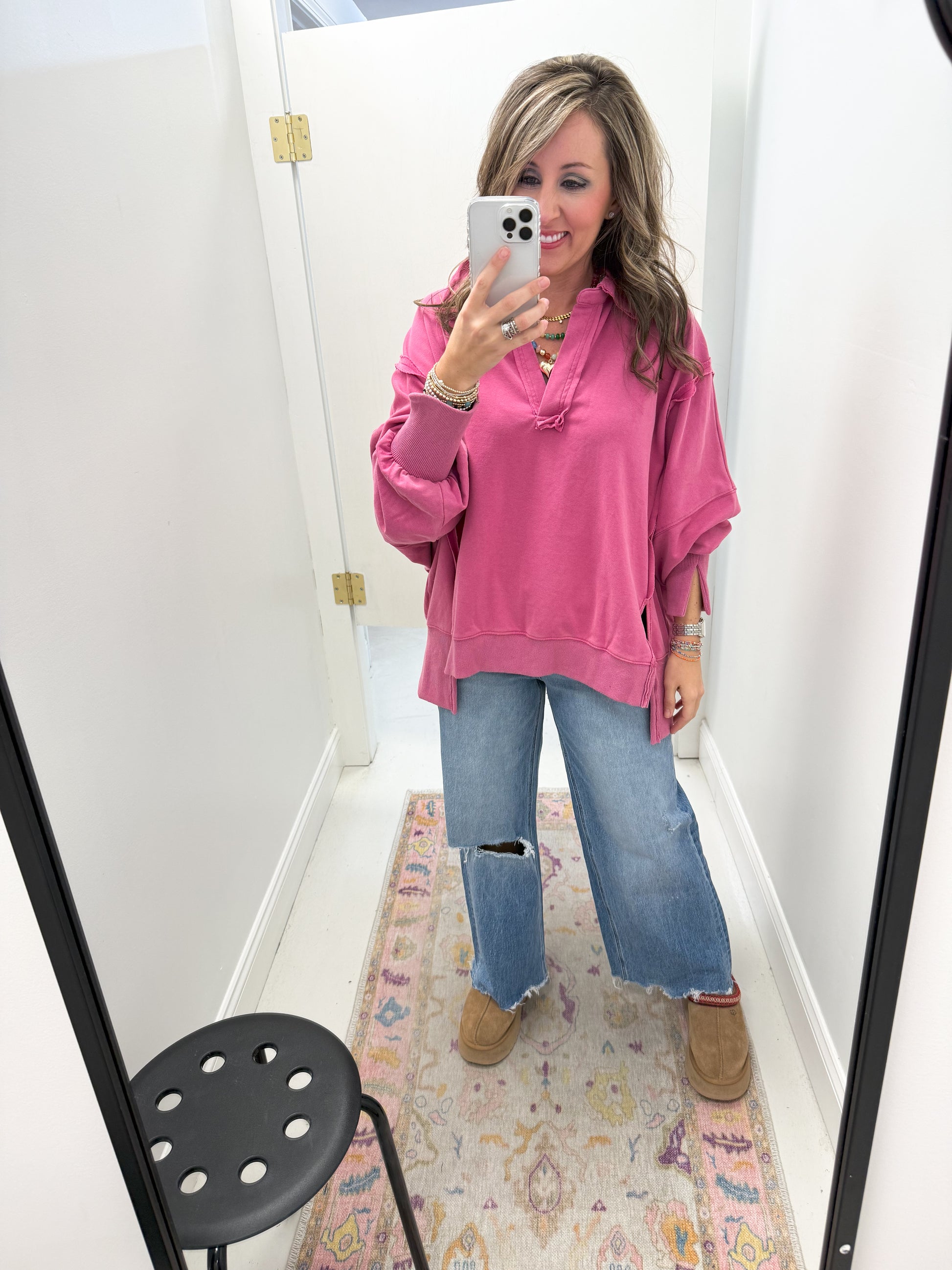 Kali Pink Top – Sisters