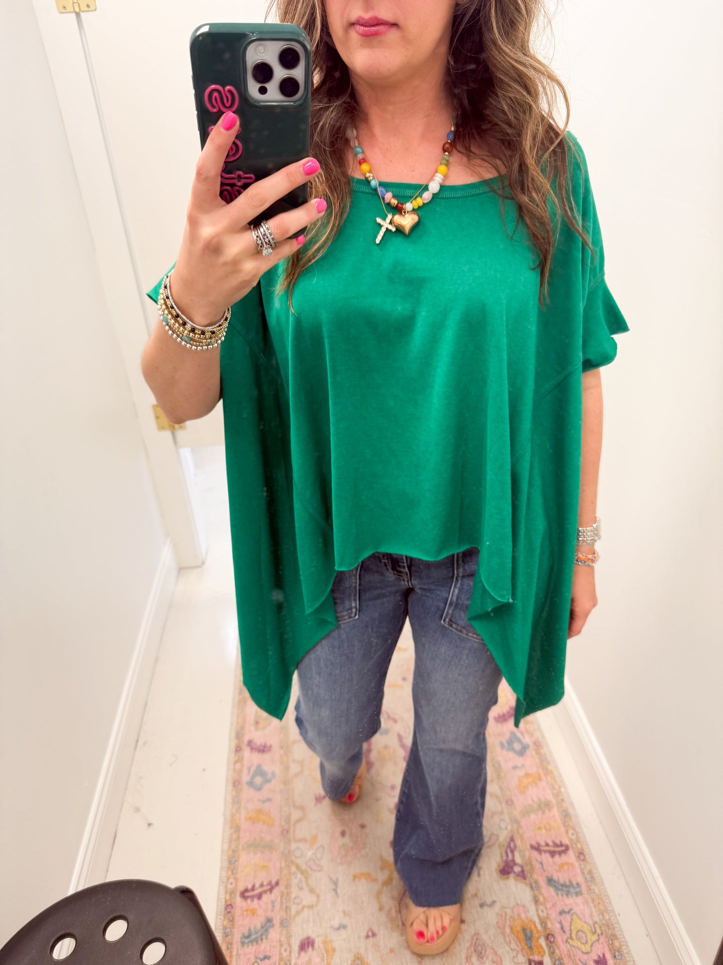 Juliet Green Top