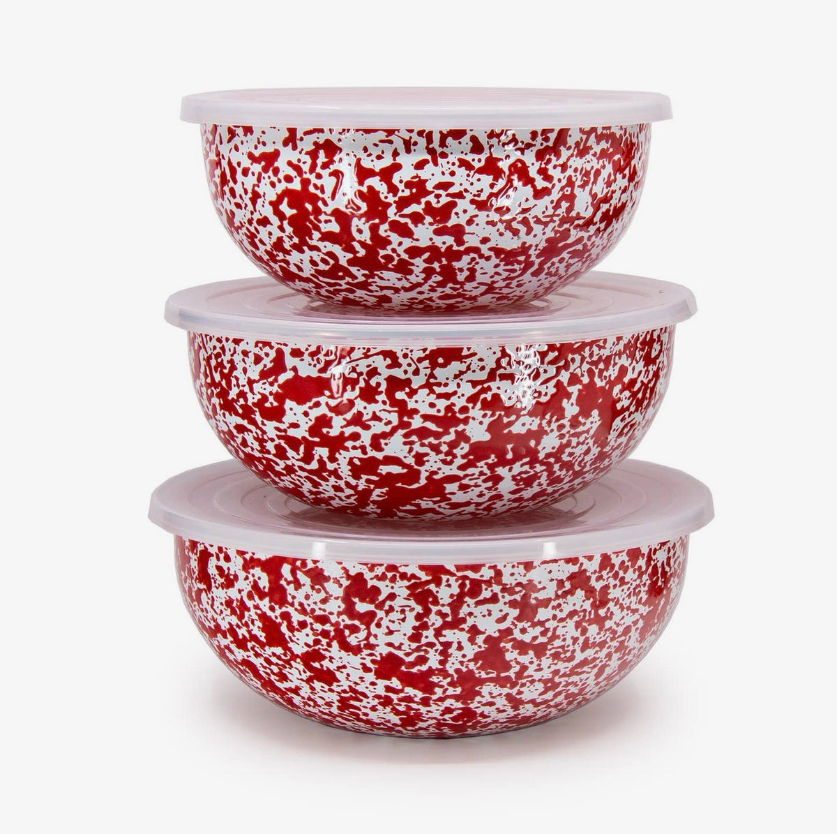 Large Mixing Bowl Red