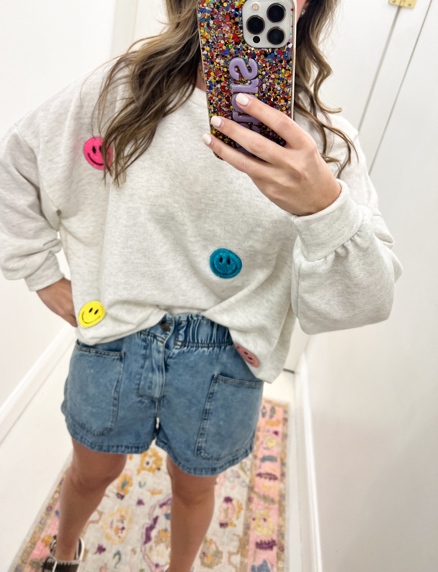 Silly Smiley Sweatshirt