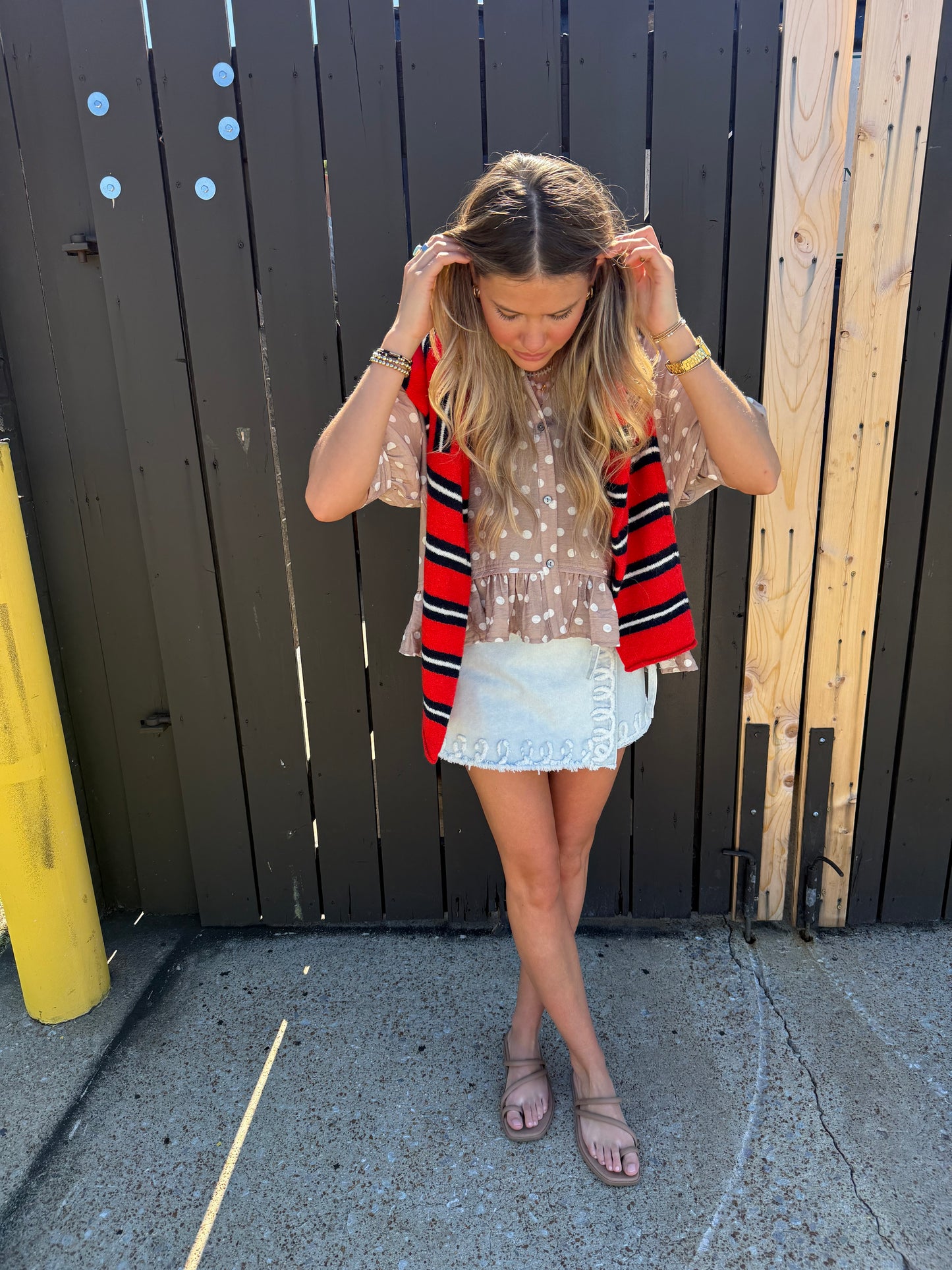 Jules Polka Dot Top