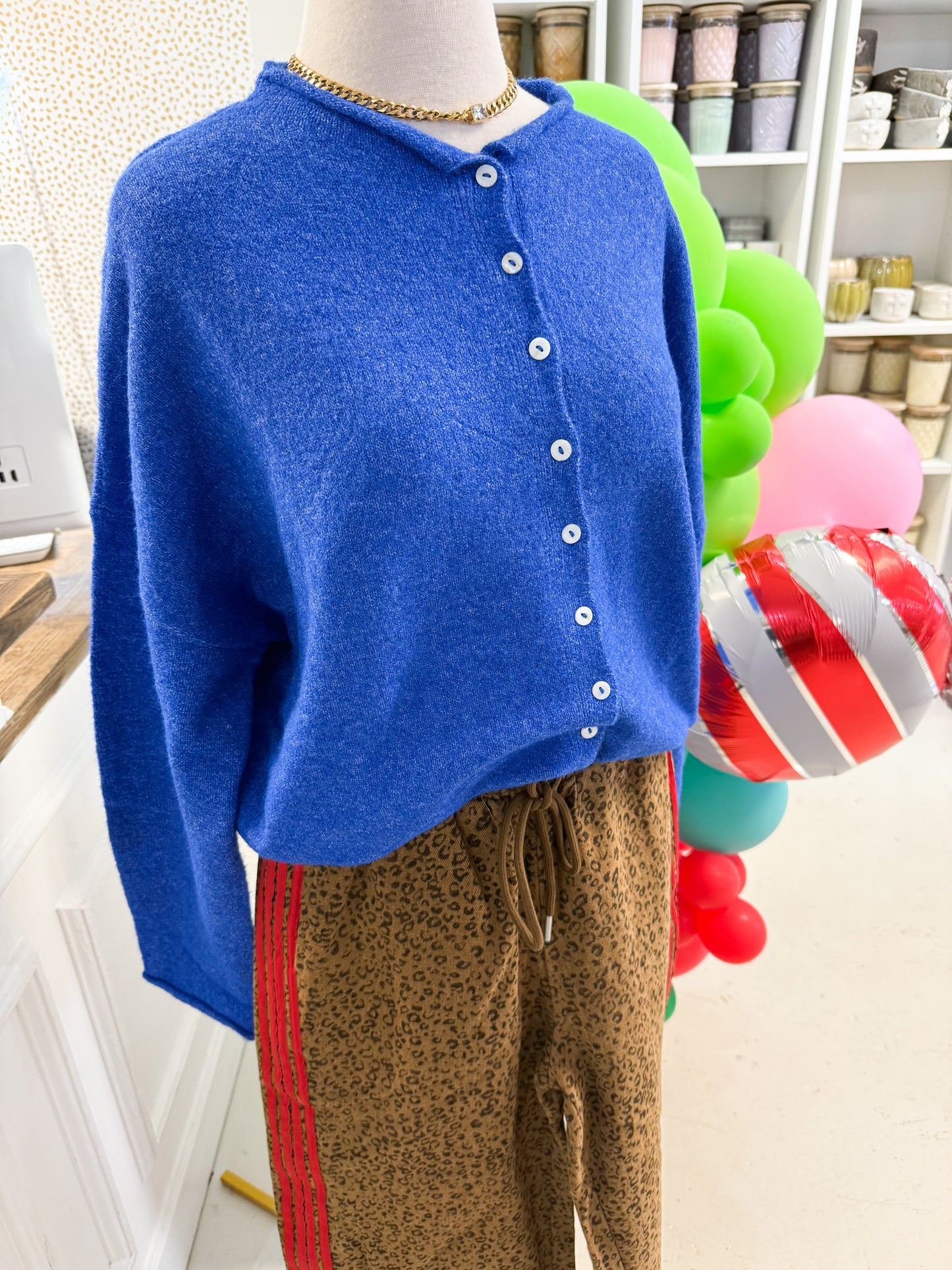 Piper Cardigan Royal