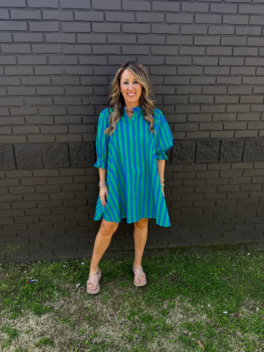 Boldly Stripe Dress