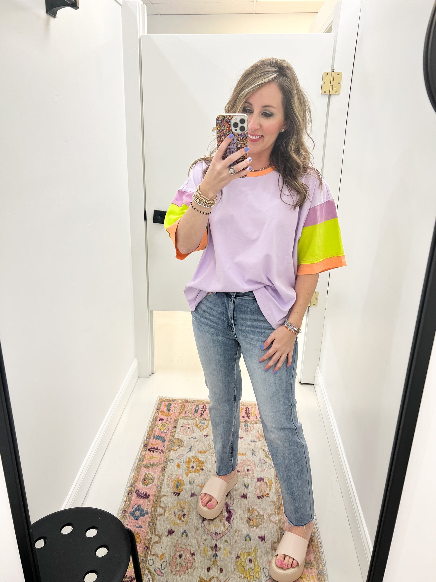 Addison Lavender Top