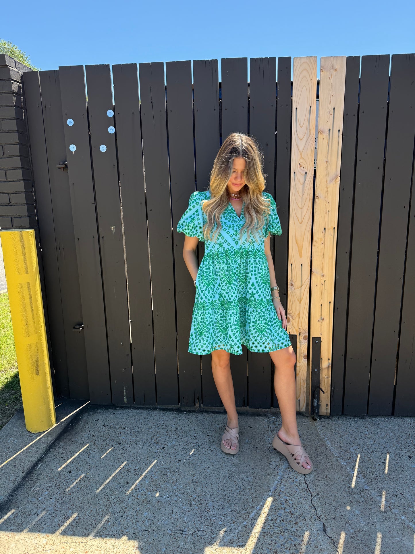 Jacey Eyelet Dress