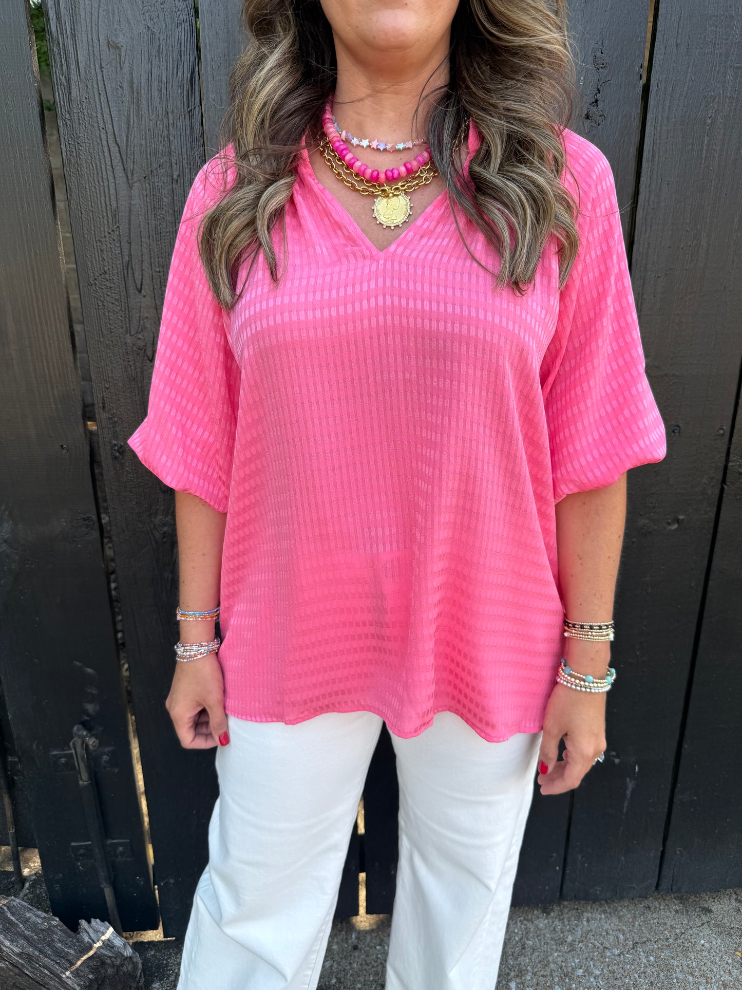 Pops of Peony Top