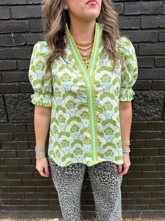 Raine Floral Top