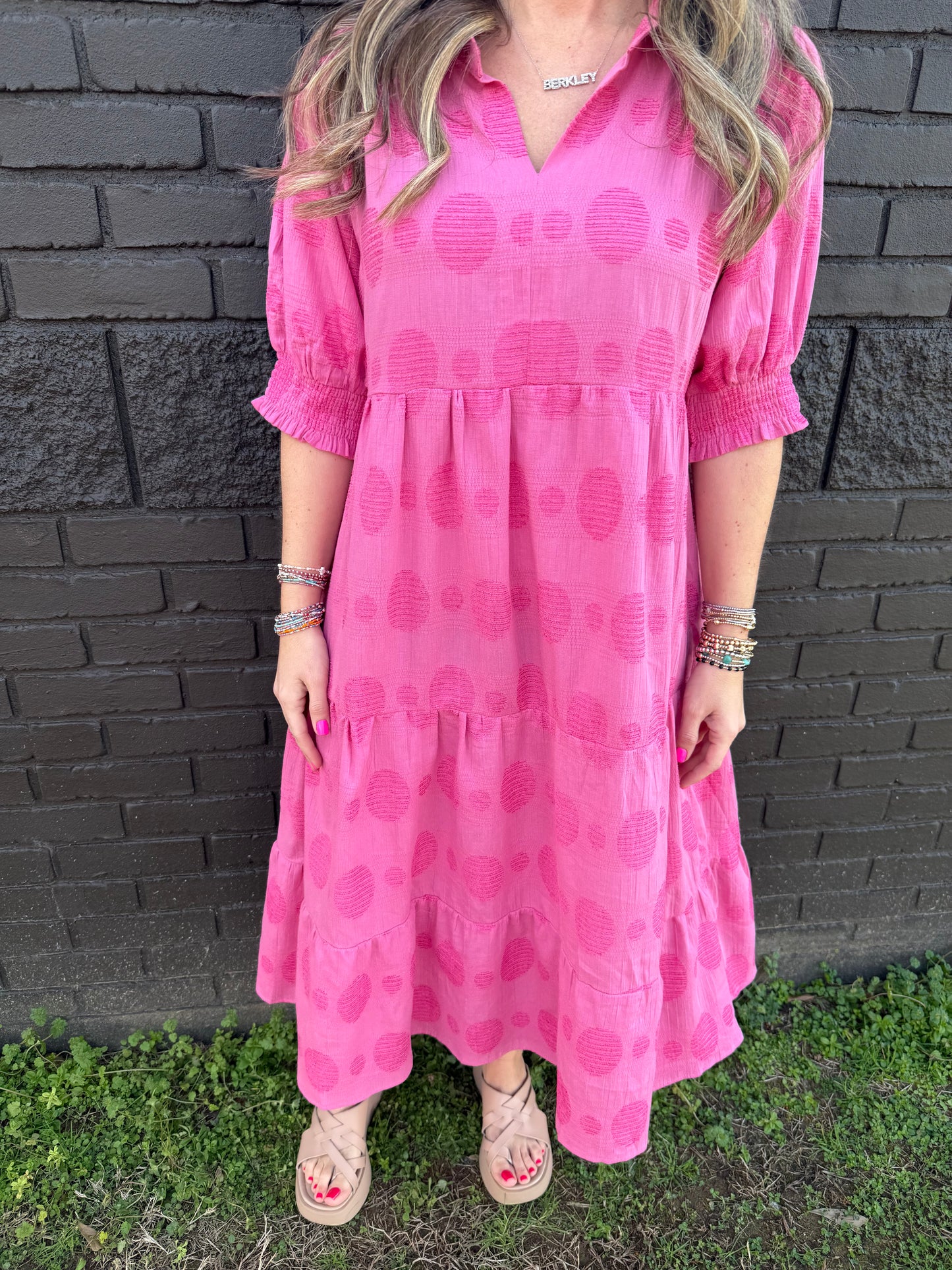 Polka Dreams Rose Dress