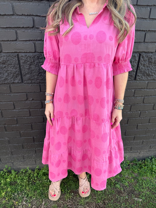 Polka Dreams Rose Dress