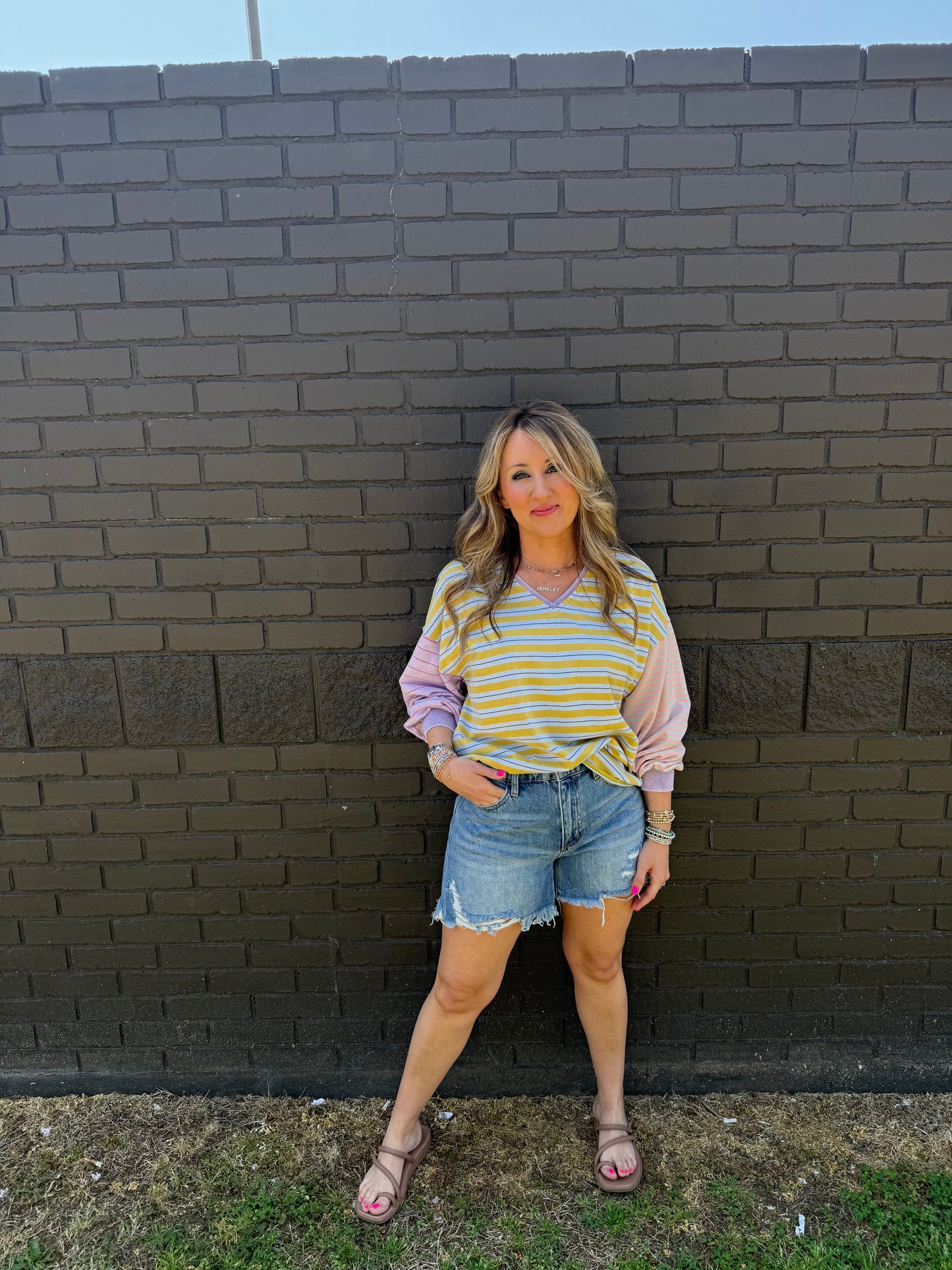 Nina Boyfriend Midi Shorts