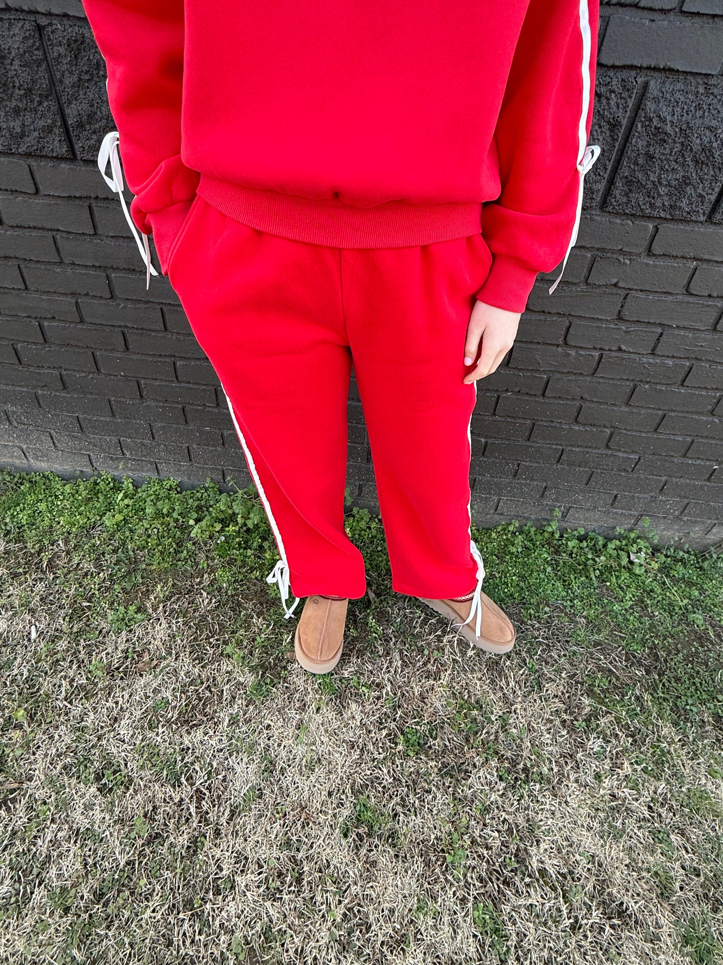 Racing Red Pants