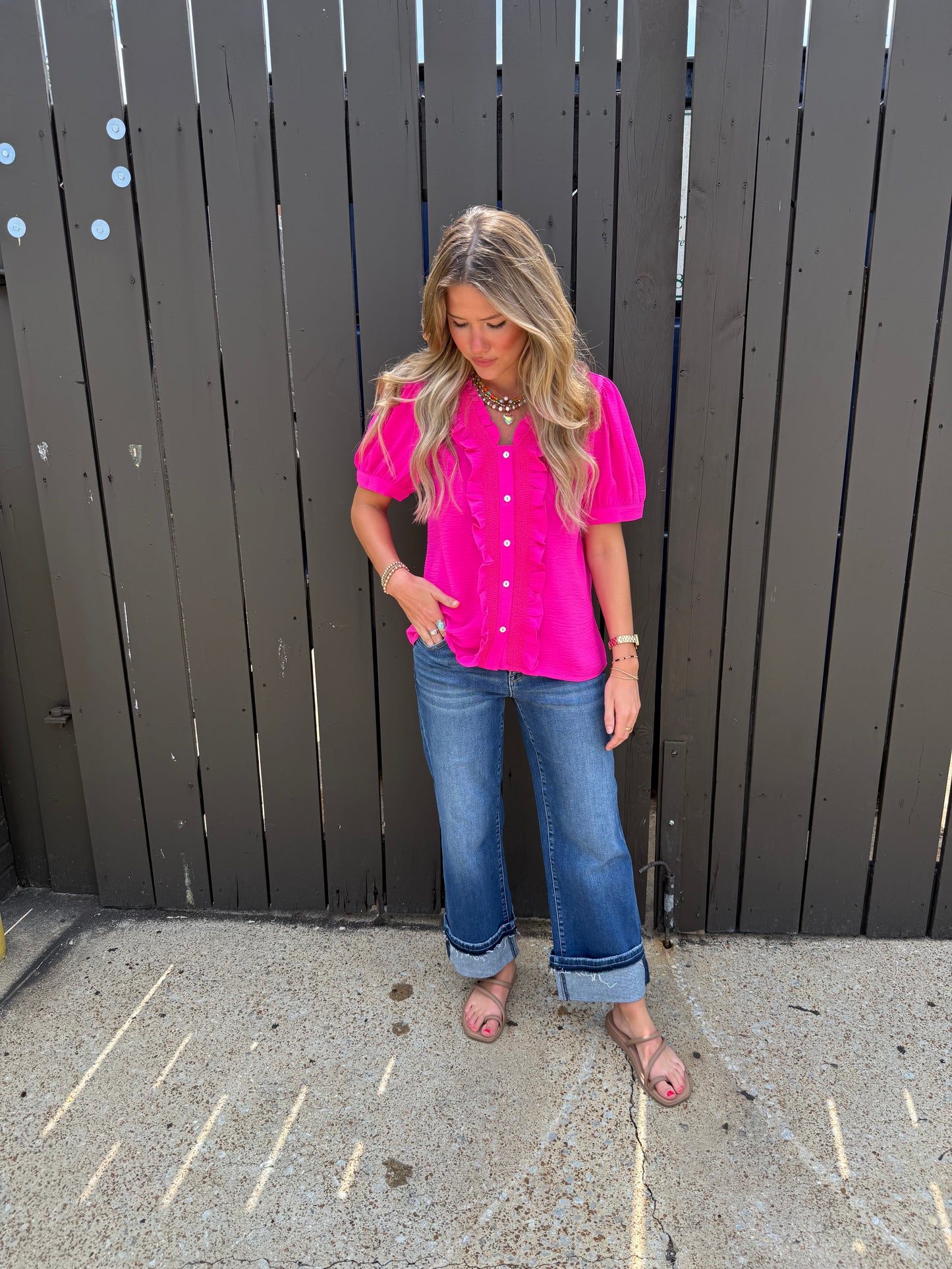 Bex Hot Pink Top