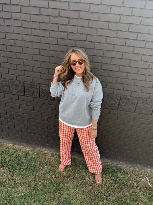 Picnic With Me Plaid Pants