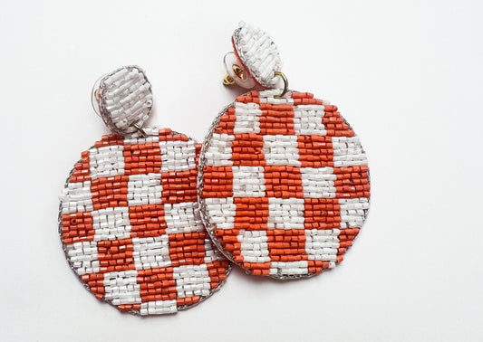 Checkerboard Earrings