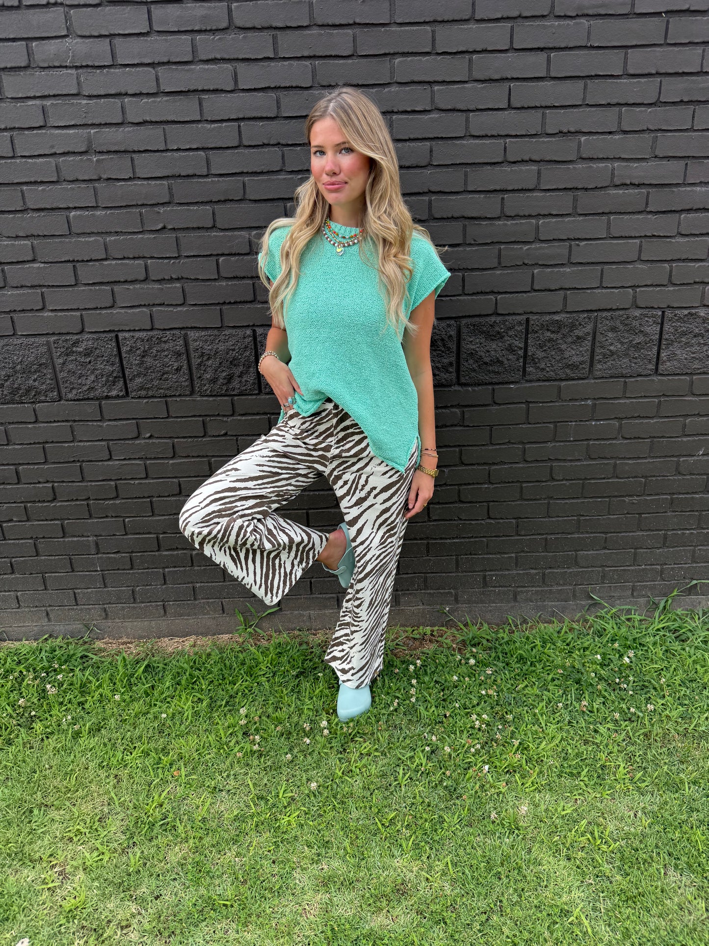 Rumi Mint Top