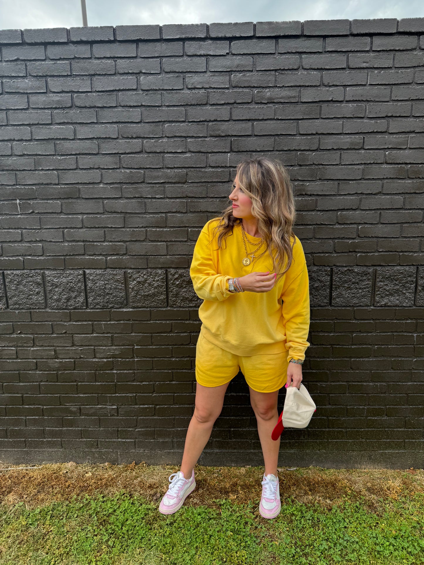 Yara Yellow Shorts