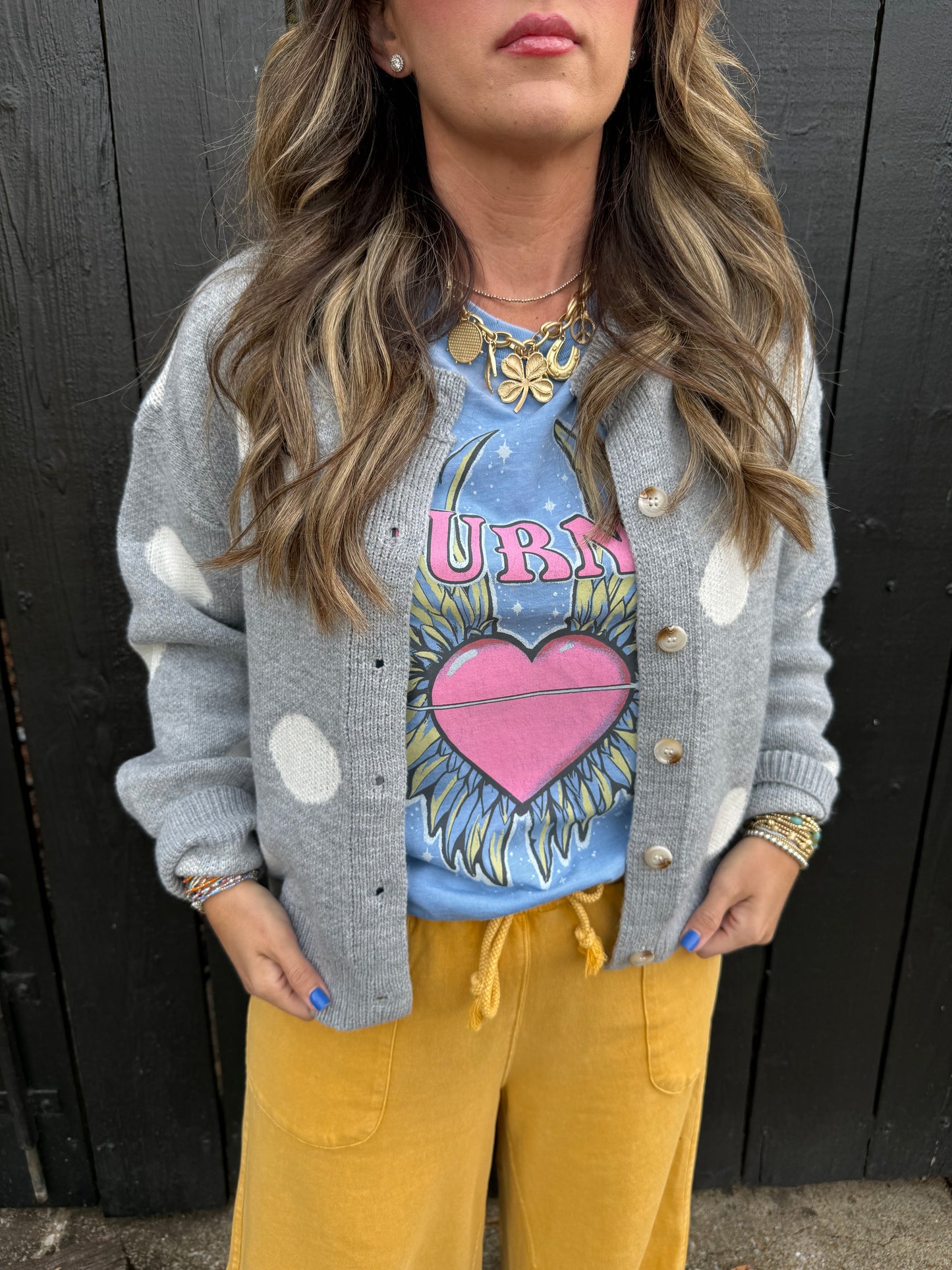 Stella Polka Dot Sweater