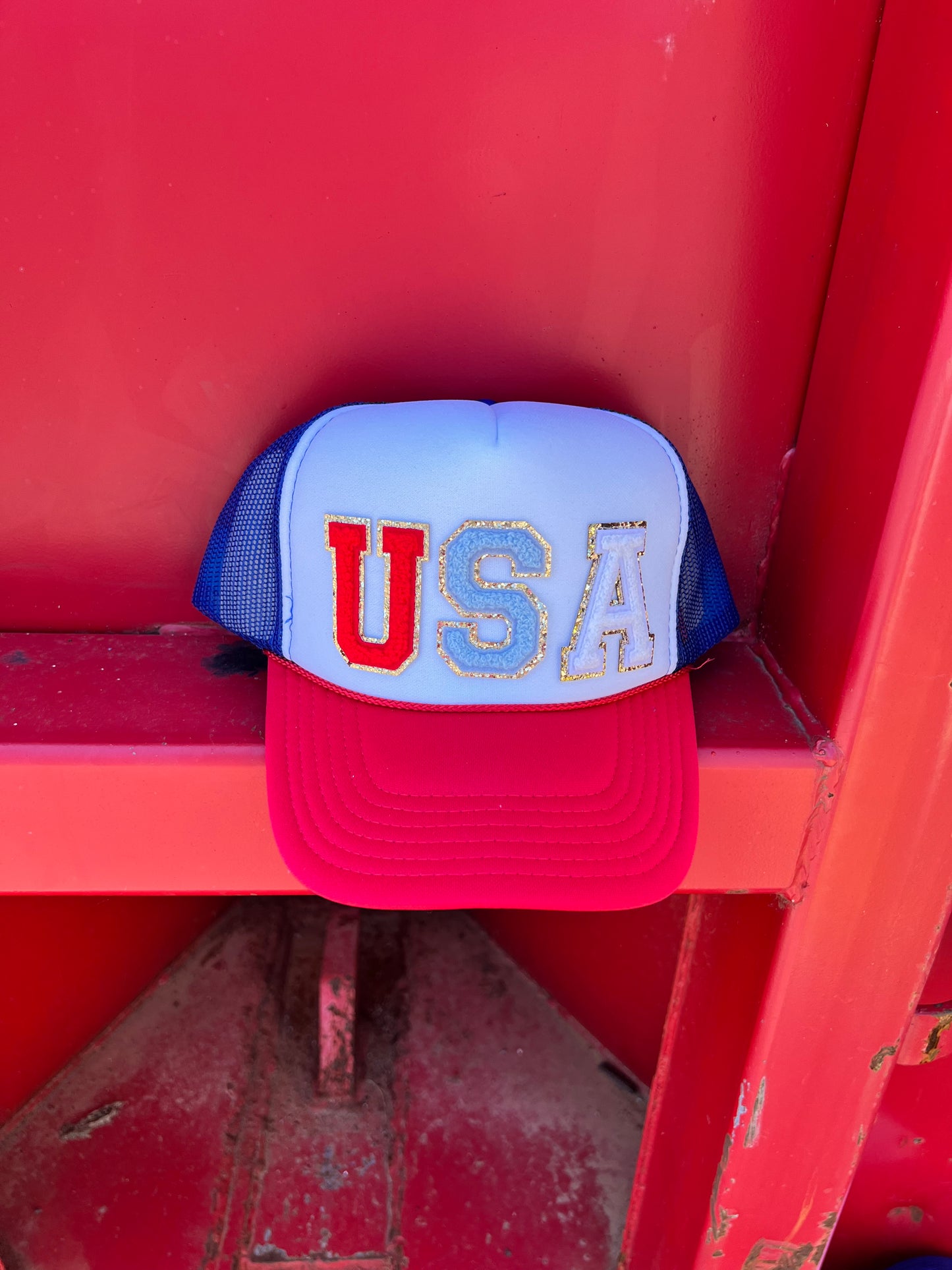 Red/Blue USA Hat