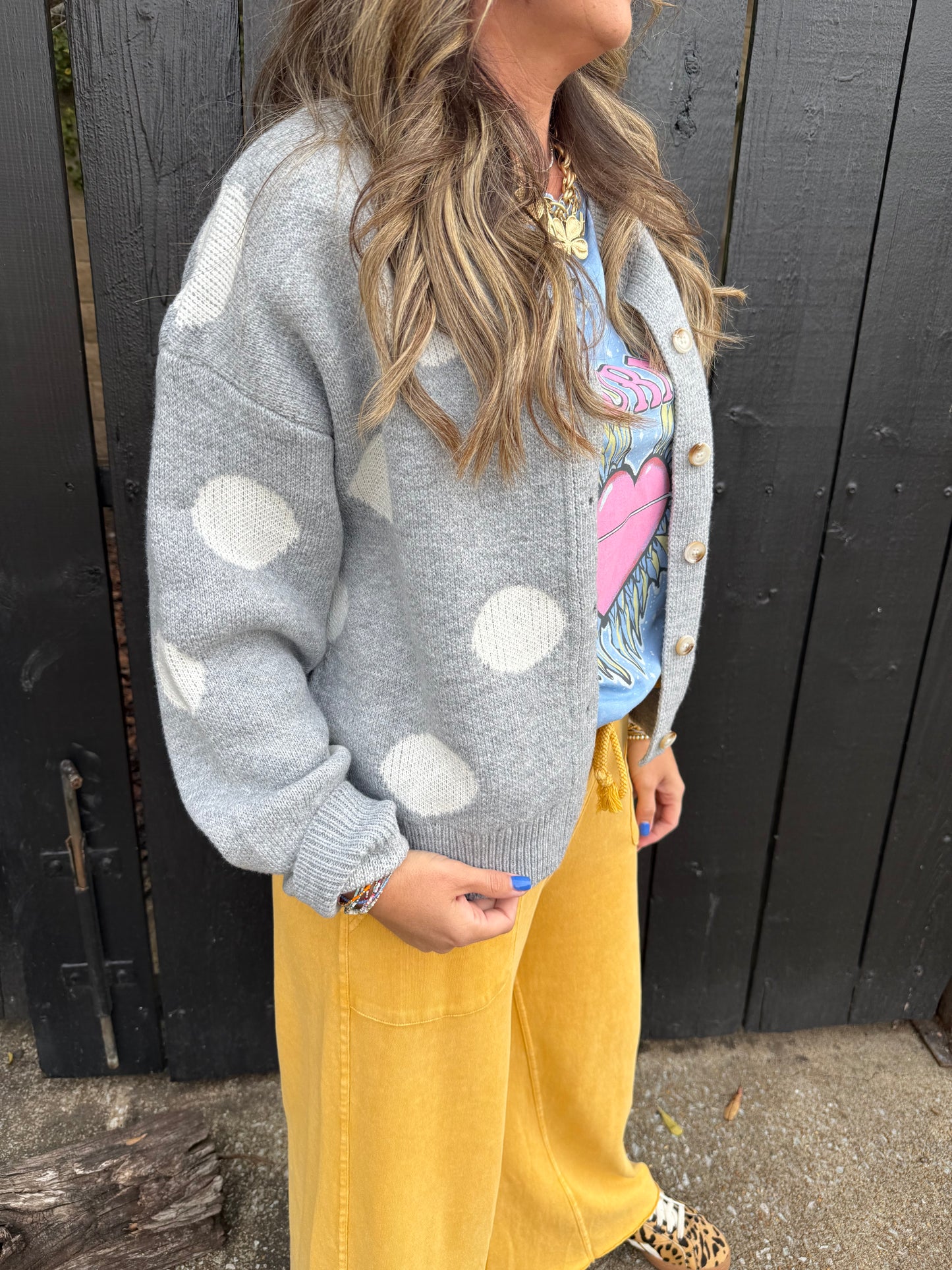 Stella Polka Dot Sweater
