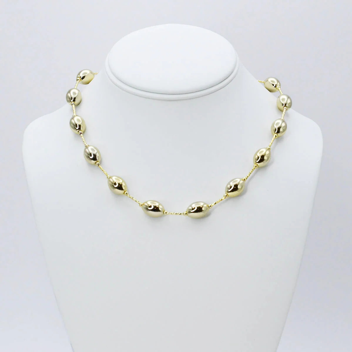 Gold Nugget Necklace