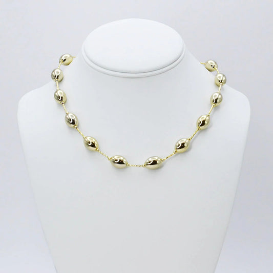 Gold Nugget Necklace