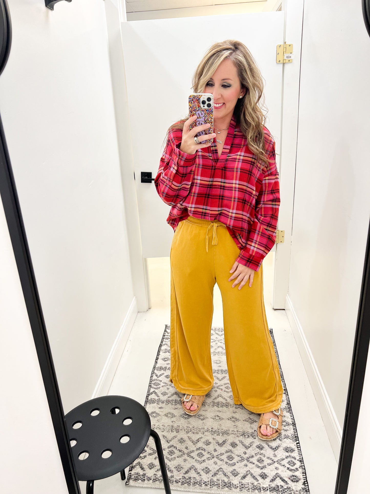 Willow Wide Leg Mustard