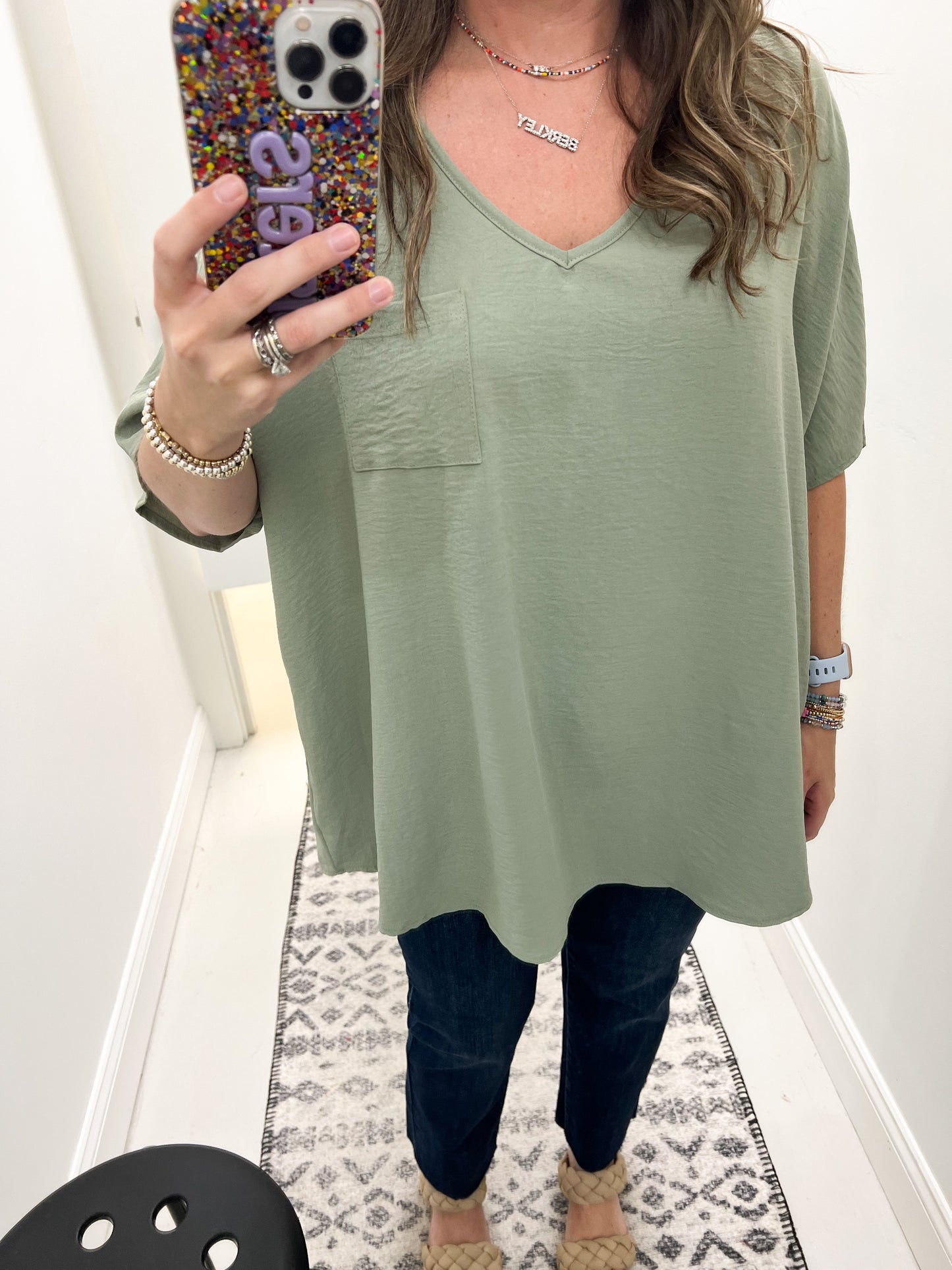 Sadie Sage Pocket Top