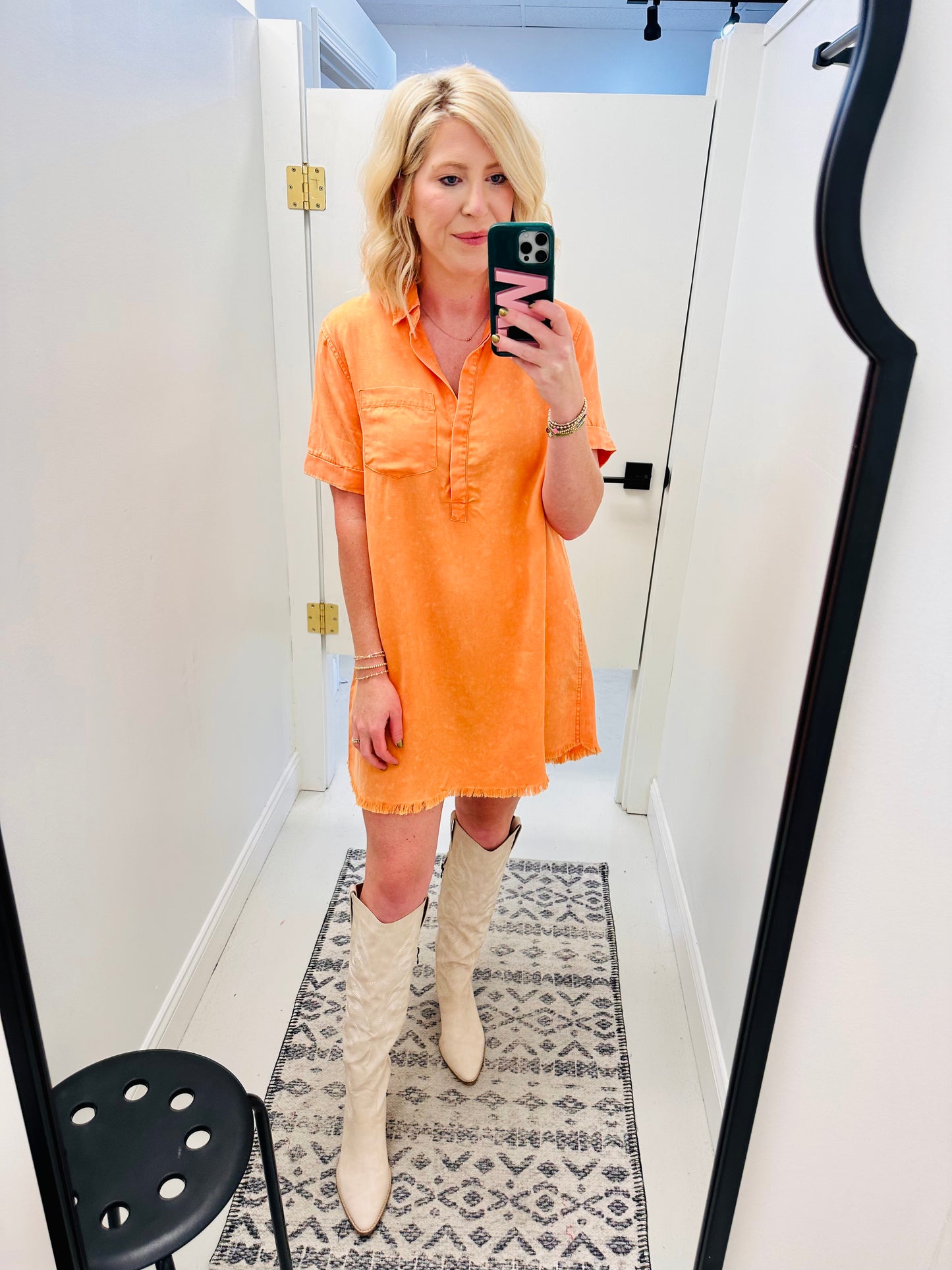 Orange Creamsicle Dress