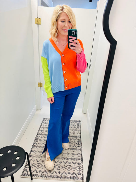 Colby Colorblock Cardigan