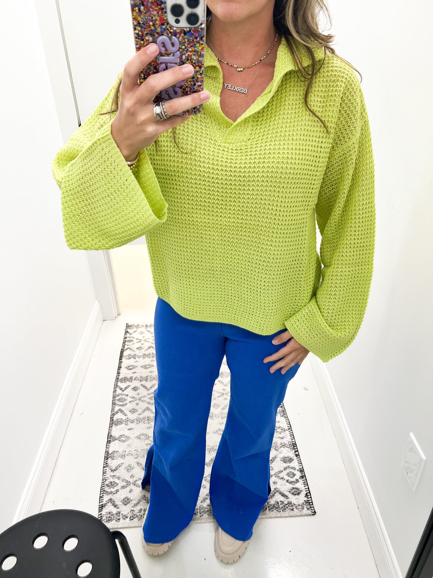 Lilly Lime Sweater