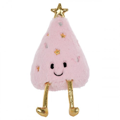 Sparkly Pink Tree Mini Plush