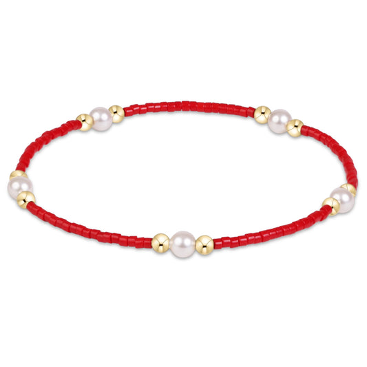 E Newton Hope Purpose Pearl Red