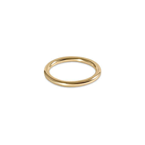 E Newton classic gold band ring sz 7