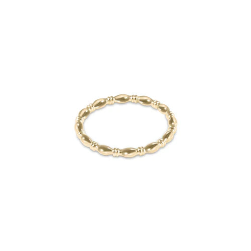 E Newton harmony gold ring sz 6