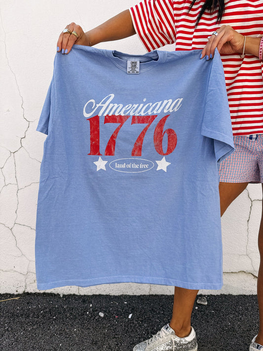 Land Of The Free 1776 Tee
