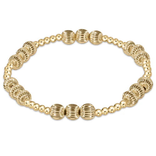 E Newton Dignity Gold Joy 6mm Bracelet