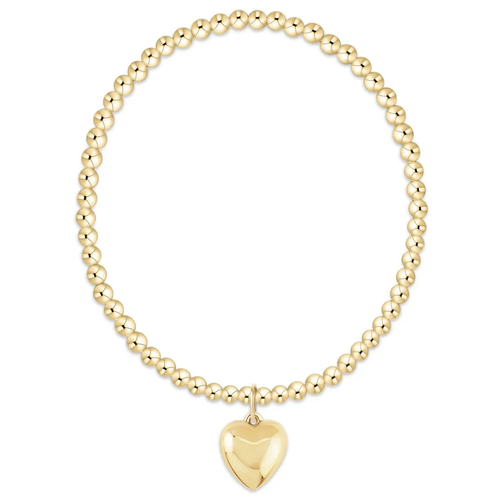 Extends Classic Gold 3mm Love Plush