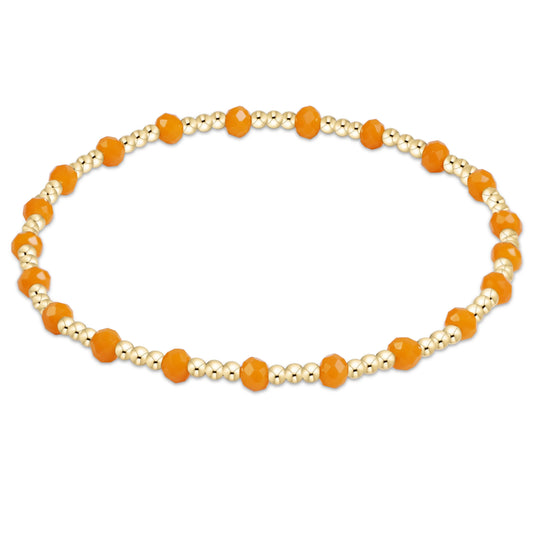 E Newton Gameday Flirty Sincerity Bracelet Orange