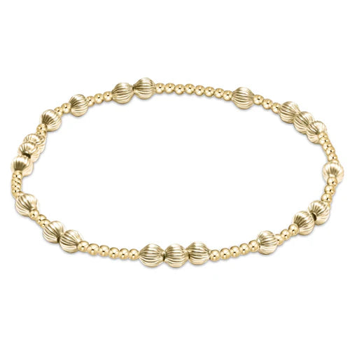 E Newton Hope Dignity Gold 4mm Bracelet