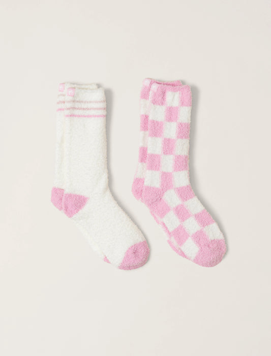 Barefoot Dreams Barbie Pink Socks