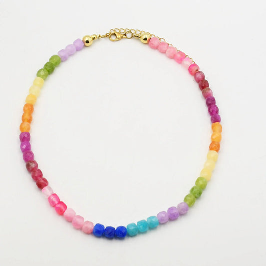 LUXE Multi Gemstone Necklace