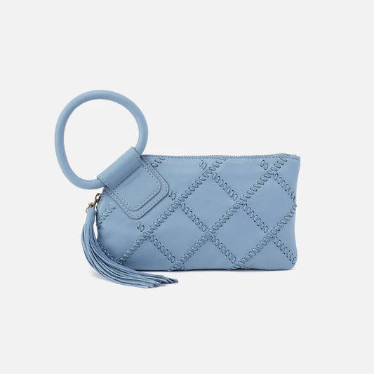Hobo Sable Wristlet Bluebell