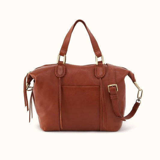 Hobo Harley Satchel Kindling Brown