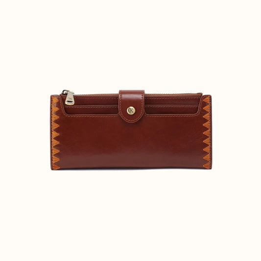Hobo Dunn Continental Wallet Harvest Root