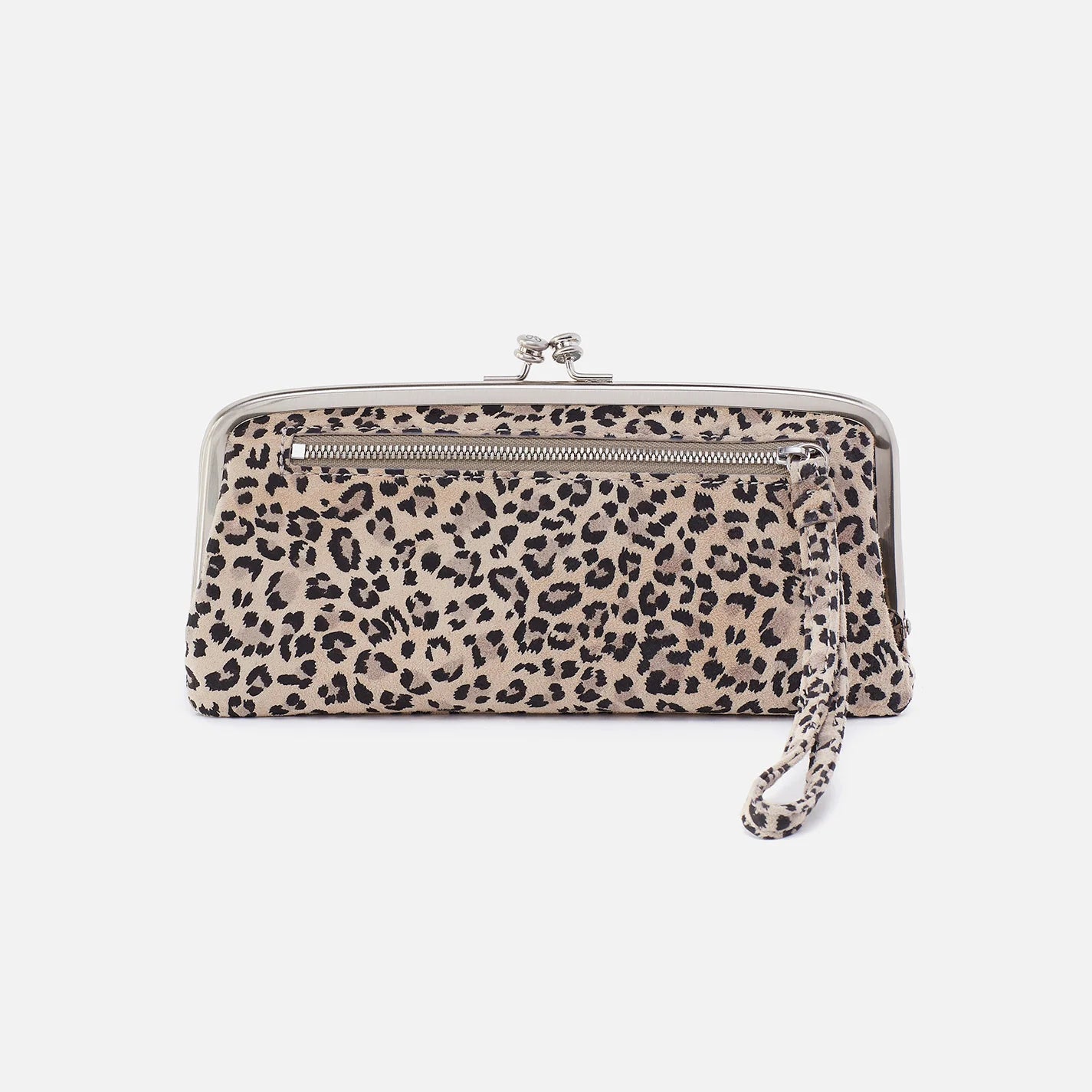 Hobo Cora Large Frame Wallet Mini Leopard